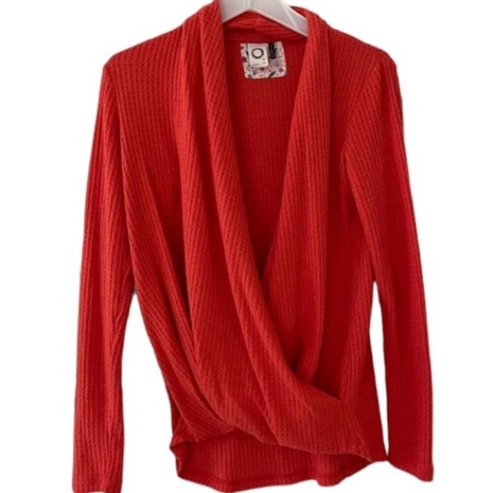 Anthropologie Akemi + Kin Woodruff Sweater in Orange L NWOT - Picture 3 of 9